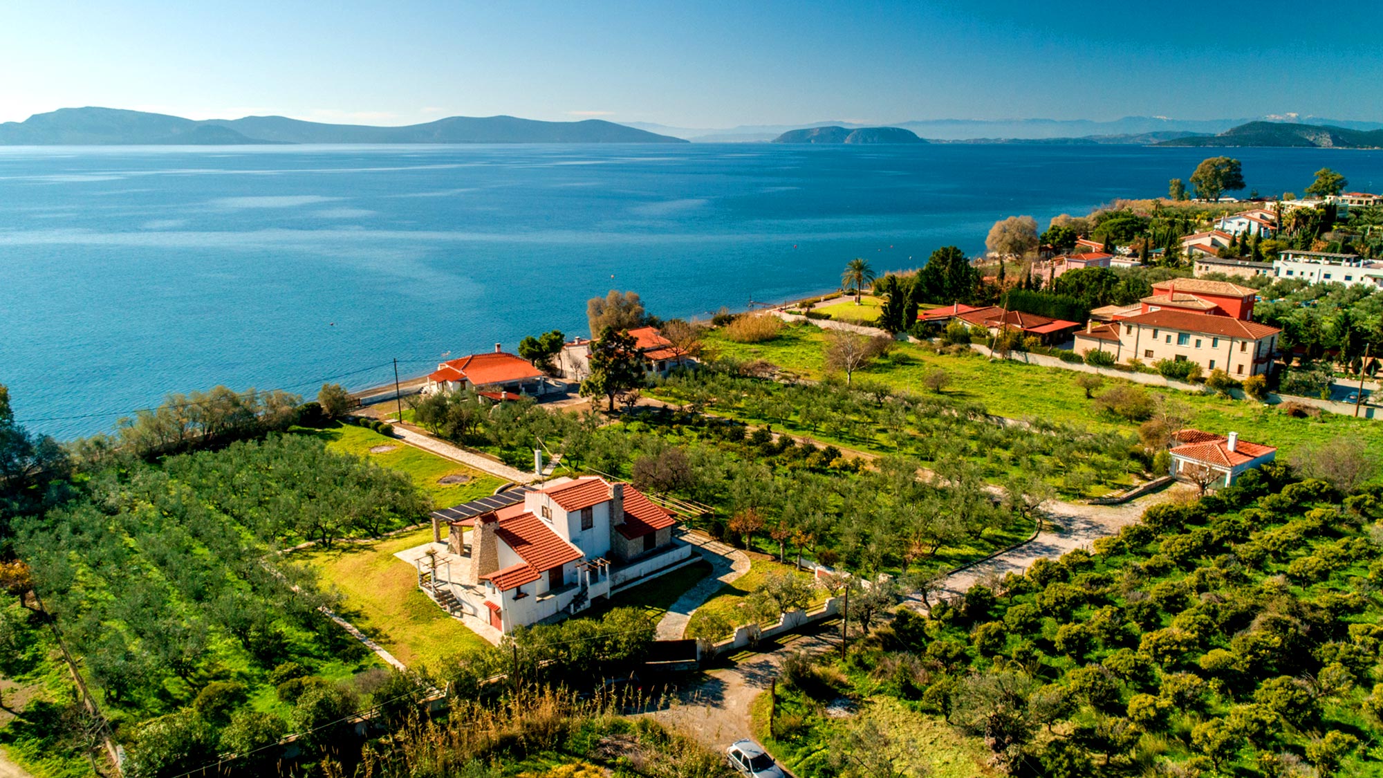 Villa Asterias Lage Villa Asterias Lage