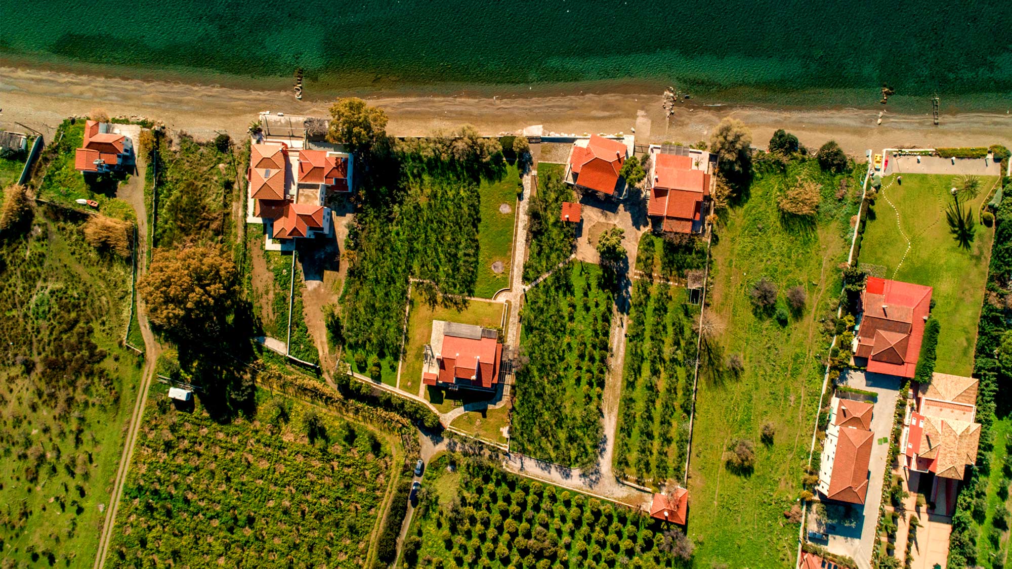 Villa Asterias Lage Villa Asterias Lage